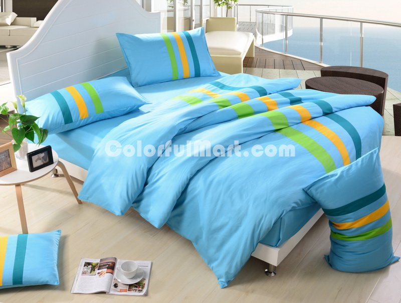 Sky Blue Teen Bedding Sports Bedding - Click Image to Close