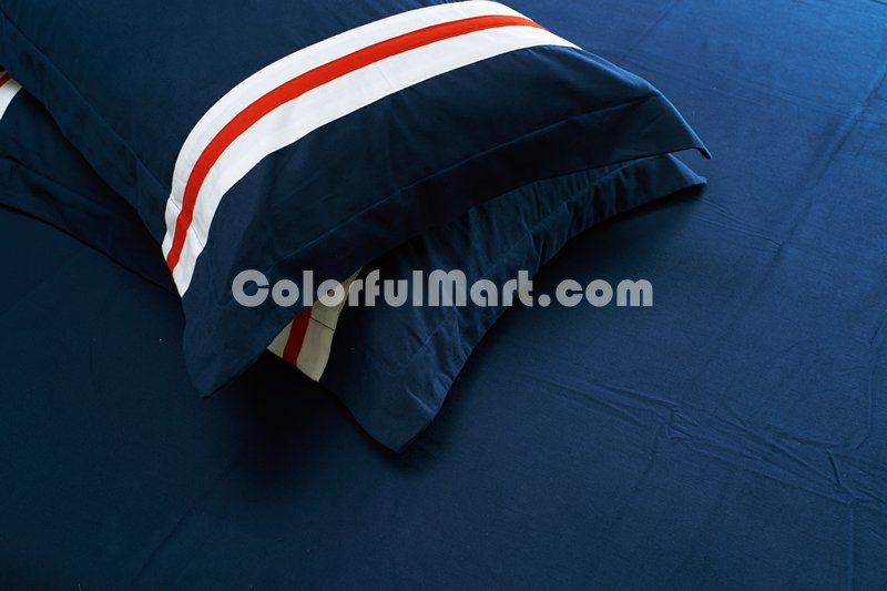 Roman Holiday Blue Bedding Dorm Bedding Discount Bedding Modern Bedding Gift Idea - Click Image to Close