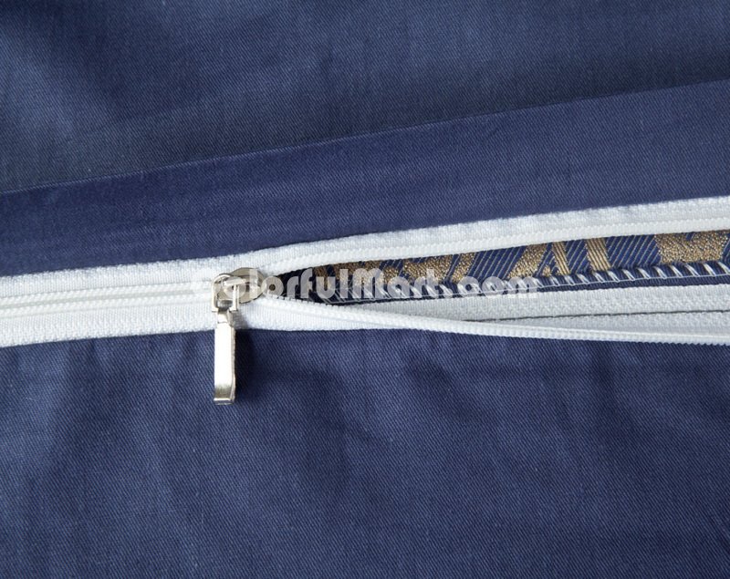 Audrey Blue Grey Luxury Bedding Wedding Bedding - Click Image to Close