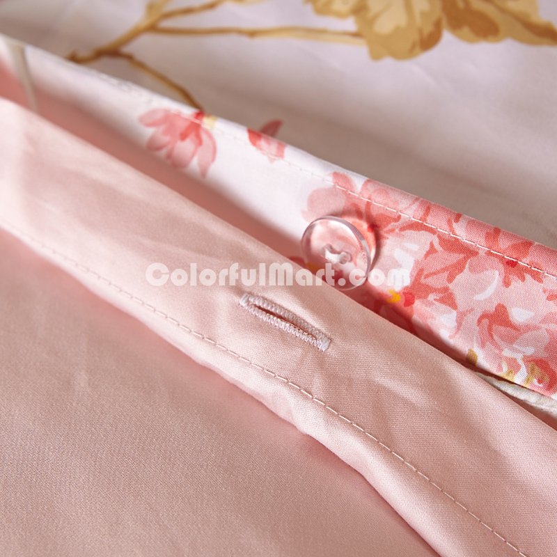 Avril Light Pink Bedding Egyptian Cotton Bedding Luxury Bedding Duvet Cover Set - Click Image to Close