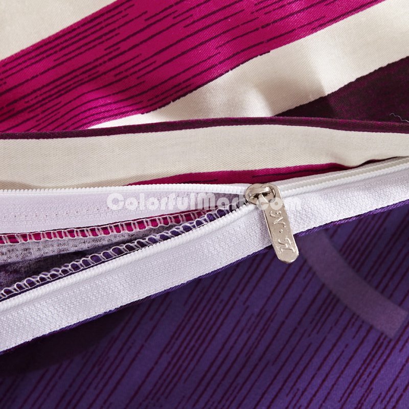 Orlando Amorous Feelings Purple Modern Bedding 2014 Duvet Cover Set - Click Image to Close