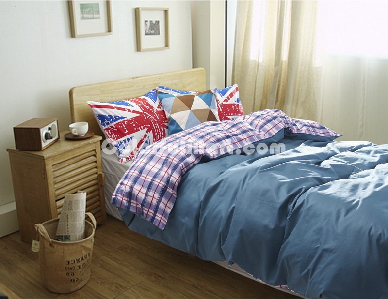 Chelsea Blue Bedding Teen Bedding Kids Bedding Dorm Bedding Gift Idea - Click Image to Close