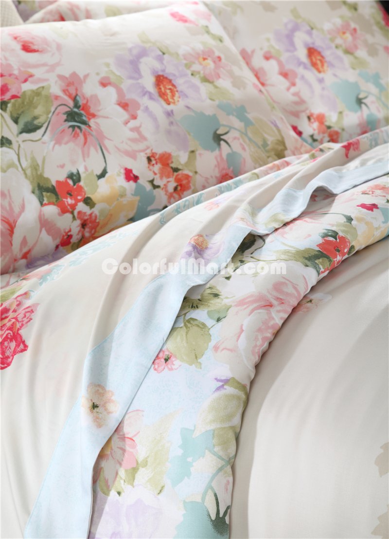 Fairyland Yellow Bedding Set Luxury Bedding Girls Bedding Duvet Cover Pillow Sham Flat Sheet Gift Idea - Click Image to Close
