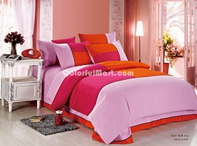 Pink Orange And Rose Teen Bedding Kids Bedding