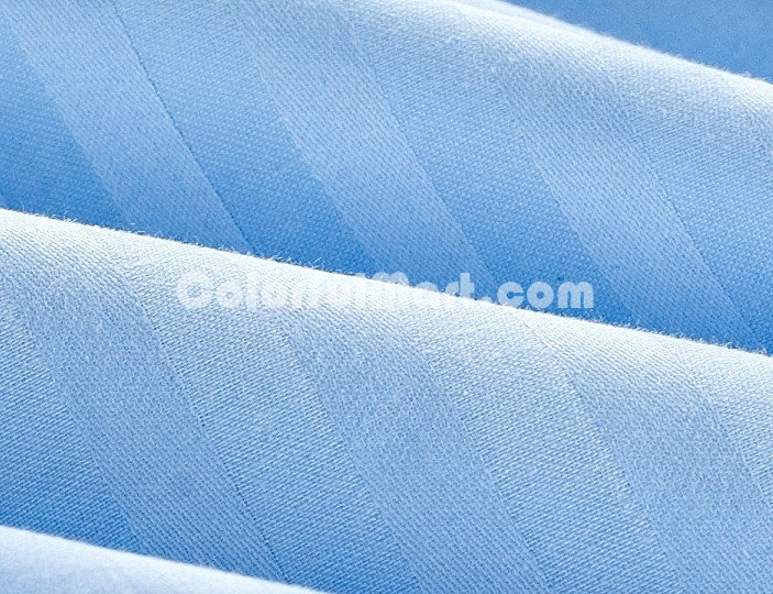 Sky Blue Hotel Collection Bedding Sets - Click Image to Close