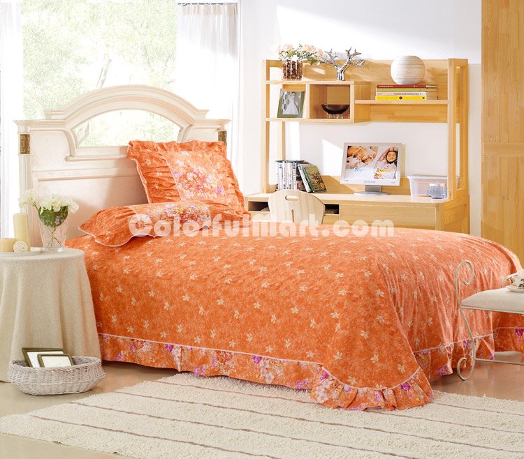 Flower Faerie Yellow Girls Bedding Sets - Click Image to Close