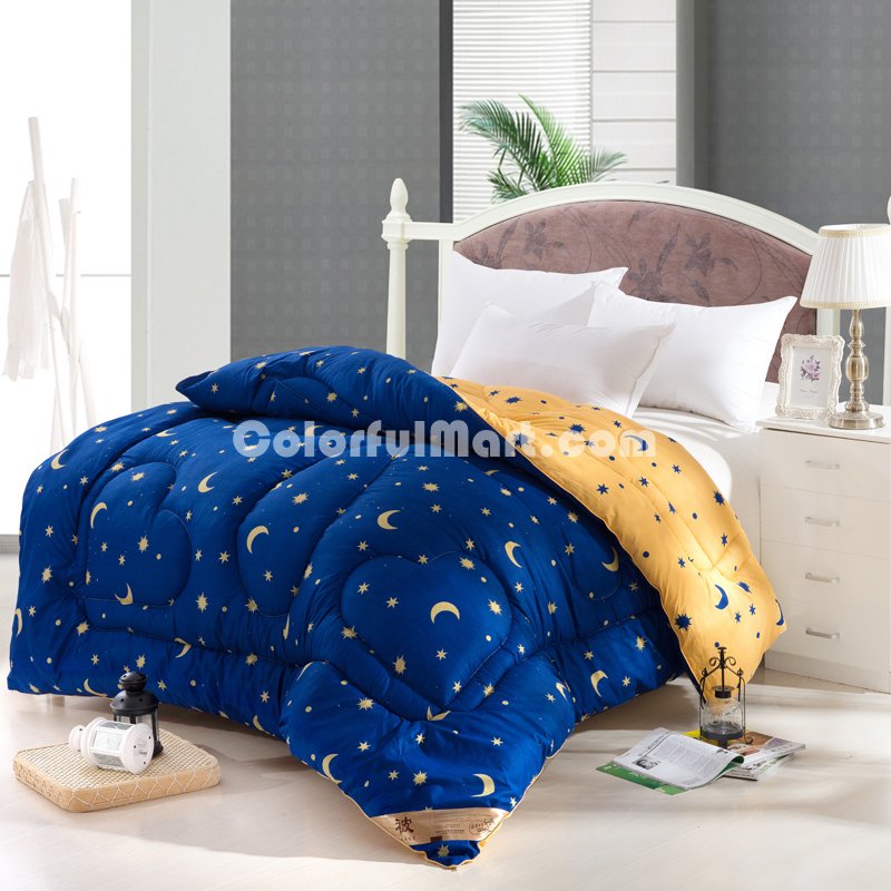 Legends Of The Stars Blue Comforter - Click Image to Close