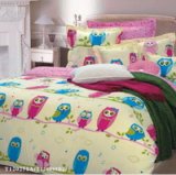 Yellow Owl Girls Bedding Sets