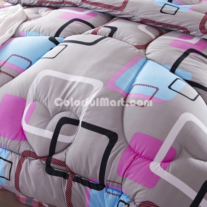 Iridescent Cloud Multicolor Comforter Down Alternative Comforter Cheap Comforter Teen Comforter - Click Image to Close