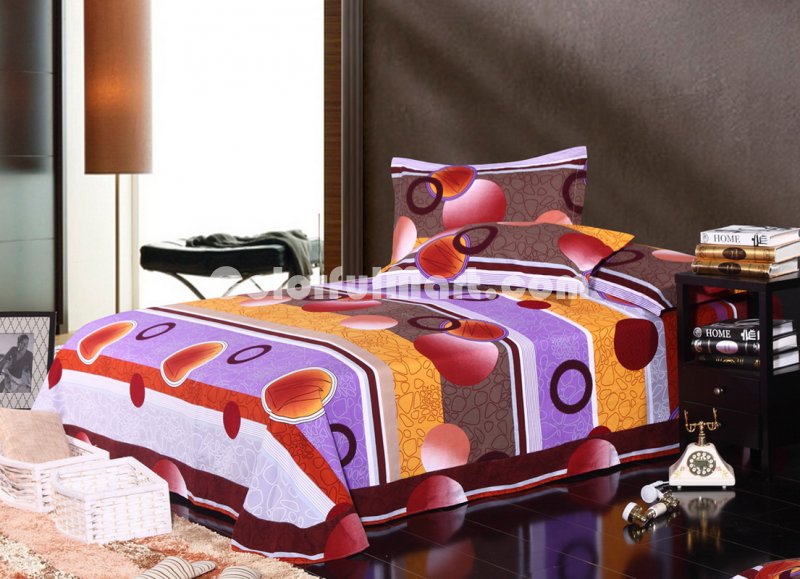 Earth And Moon Cheap Modern Bedding Sets - Click Image to Close