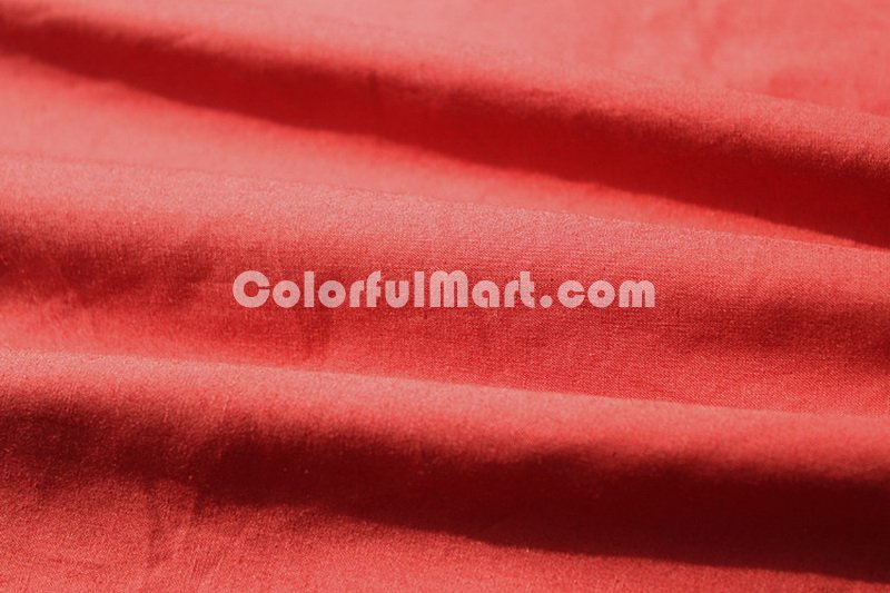 Red Coral Duvet Cover Sets - Click Image to Close