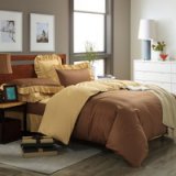 Camel And Yellow Modern Bedding Cotton Bedding