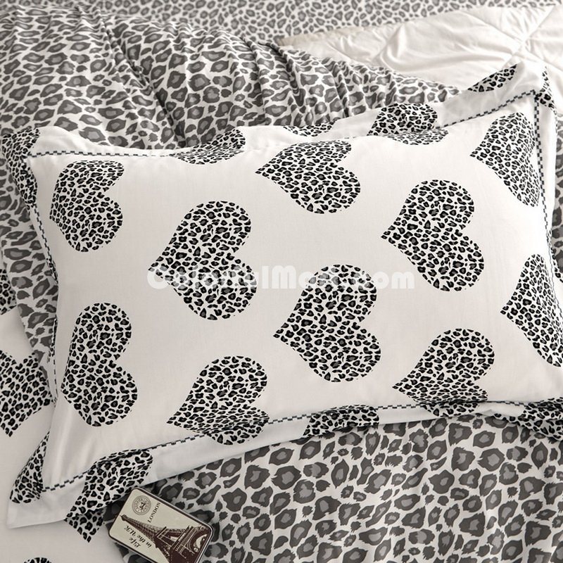 Captivated Gray Cotton Bedding 2014 Duvet Cover Set - Click Image to Close