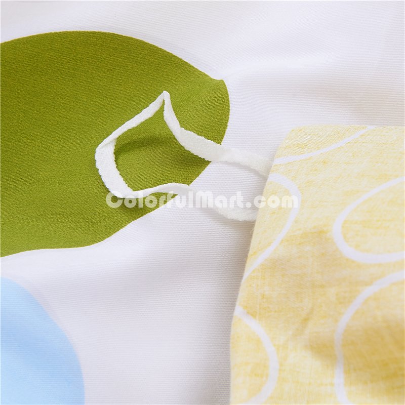 Colorful Leaves Yellow Bedding Teen Bedding Kids Bedding Modern Bedding Gift Idea - Click Image to Close