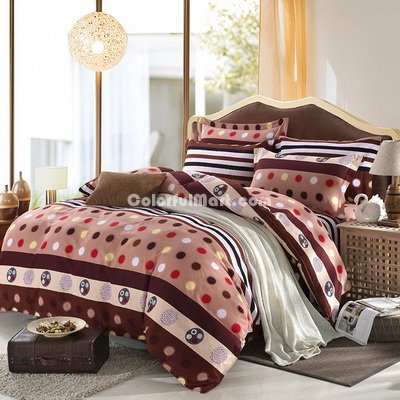 Marriageable Age Coffee Bedding Modern Bedding Cotton Bedding Gift Idea