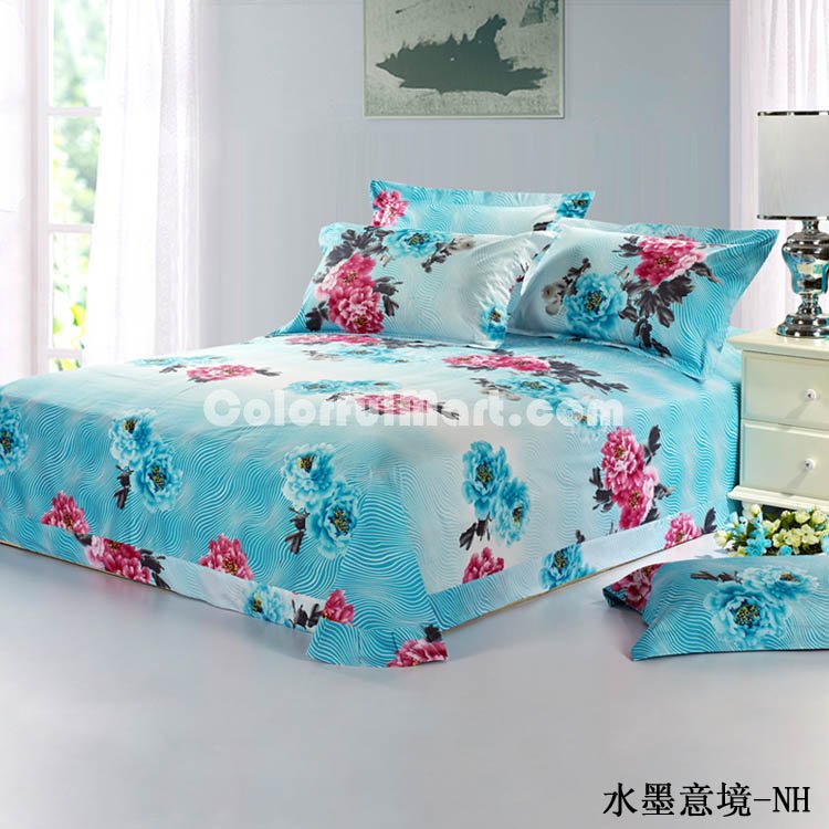 Water Ink Paintings Duvet Cover Sets Luxury Bedding - Click Image to Close