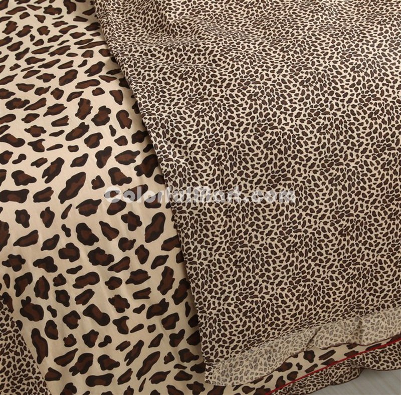 Leopard Printing Cheetah Print Bedding Sets - Click Image to Close
