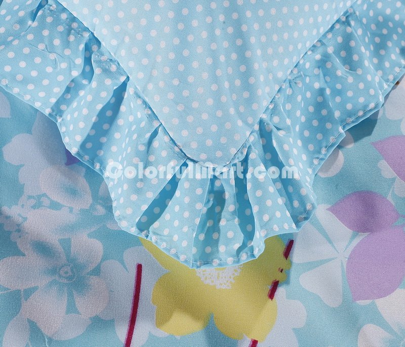 Spring Sky Blue Princess Bedding Teen Bedding Girls Bedding - Click Image to Close