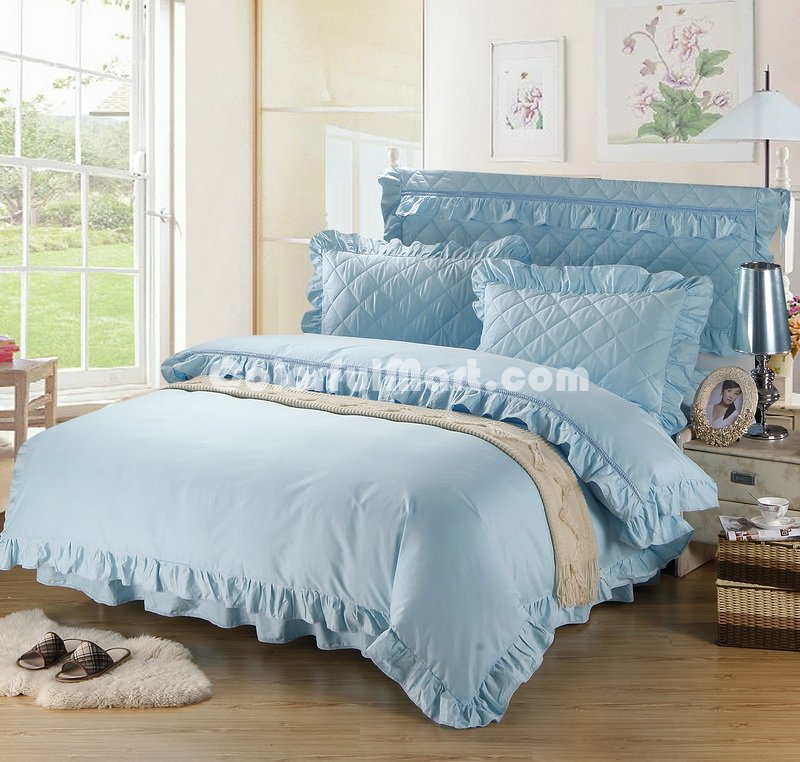 Lake Blue Girls Bedding Princess Bedding Modern Bedding - Click Image to Close