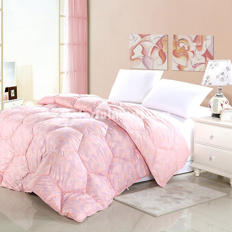 Water Cube Ruby Down Comforter - Click Image to Close