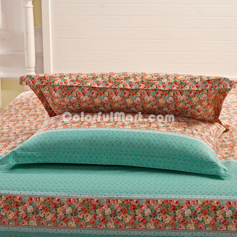 One Meter Sunshine Blue Green Cheap Bedding Discount Bedding - Click Image to Close