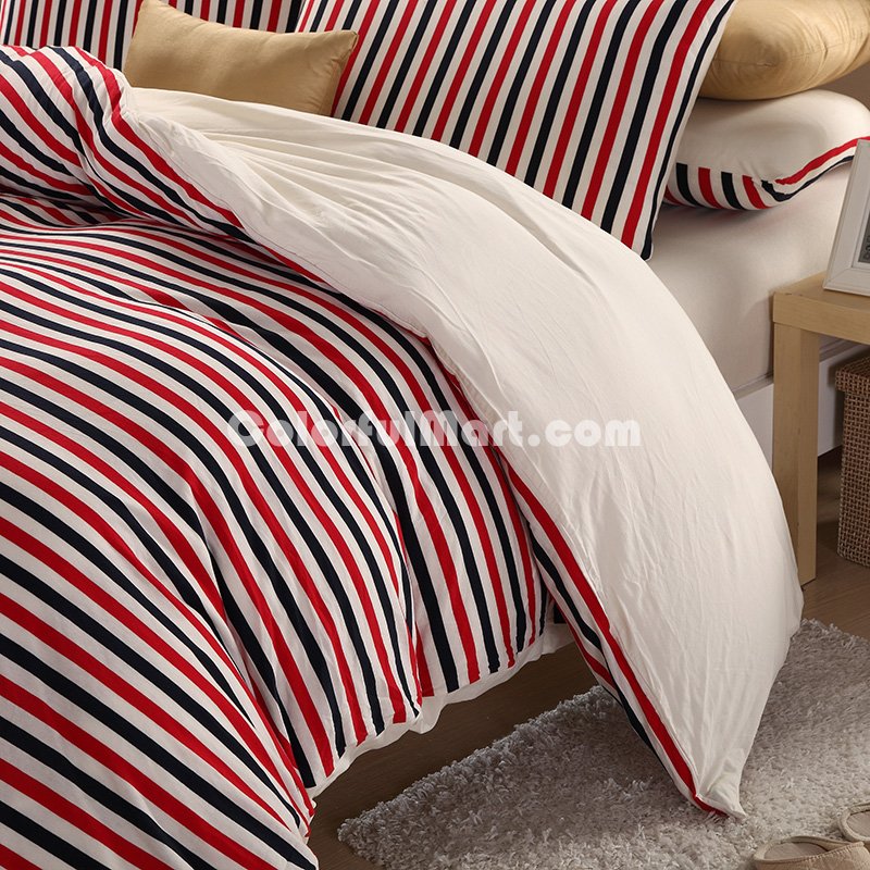 Petty Bourgeoisie Red Knitted Cotton Bedding 2014 Modern Bedding - Click Image to Close