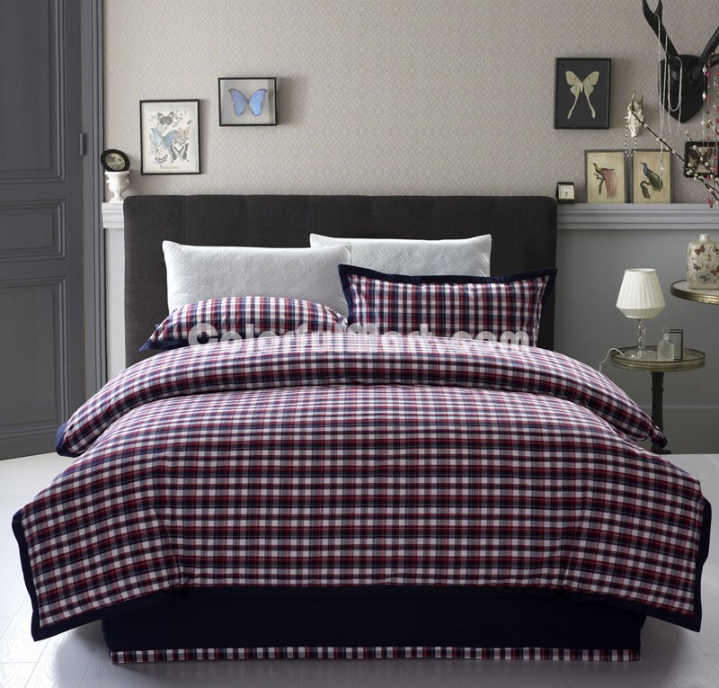 Experiencing Scotland Blue Tartan Bedding Stripes And Plaids Bedding Luxury Bedding - Click Image to Close