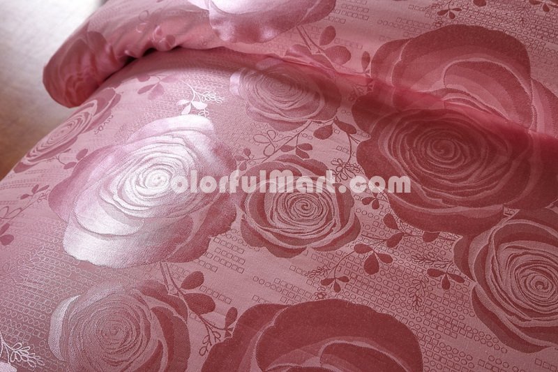 Fragrance Of Flowers Pink Luxury Bedding Wedding Bedding - Click Image to Close
