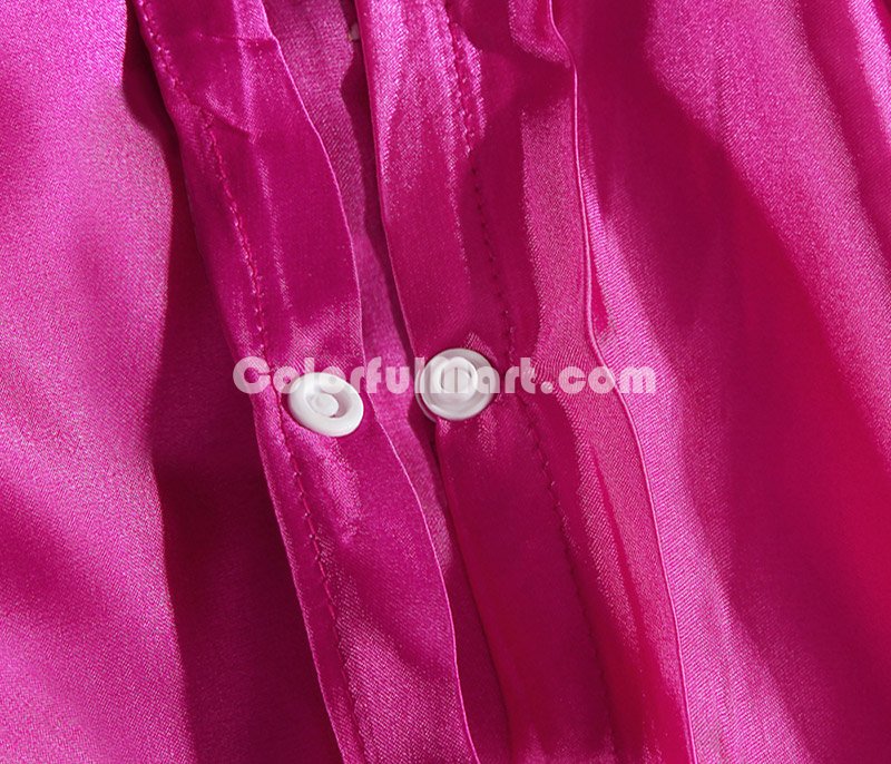 Pure Enjoyment Rose Silk Bedding Silk Duvet Cover Set - Click Image to Close