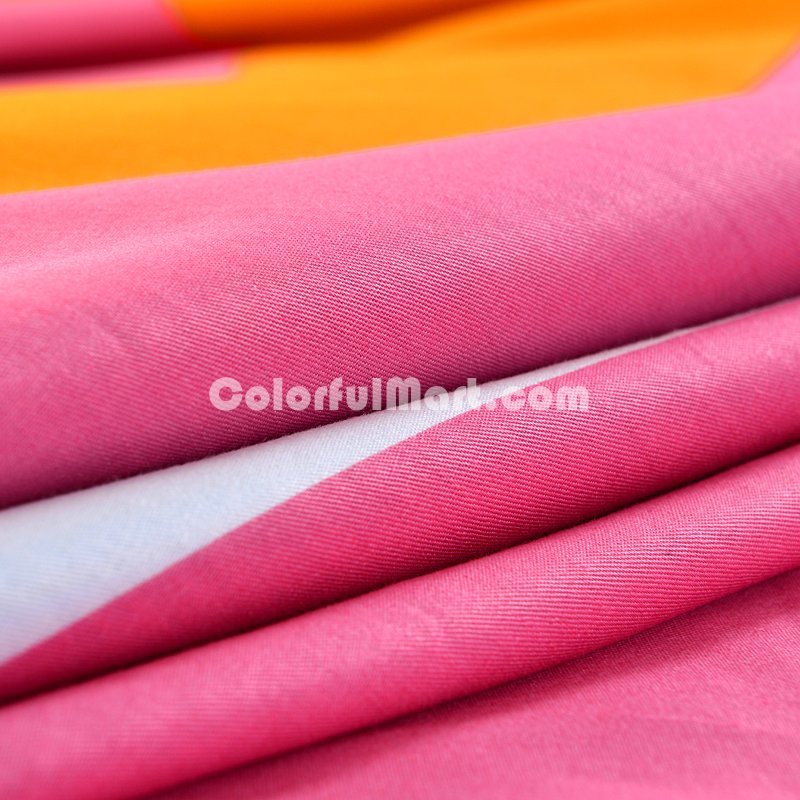 Rabbit Pink Bedding Set Kids Bedding Duvet Cover Set Gift Idea - Click Image to Close
