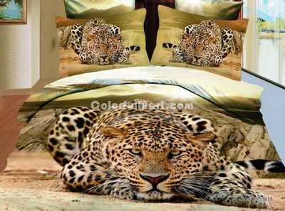Leopard Style2 Cheetah Print Leopard Print Bedding Set