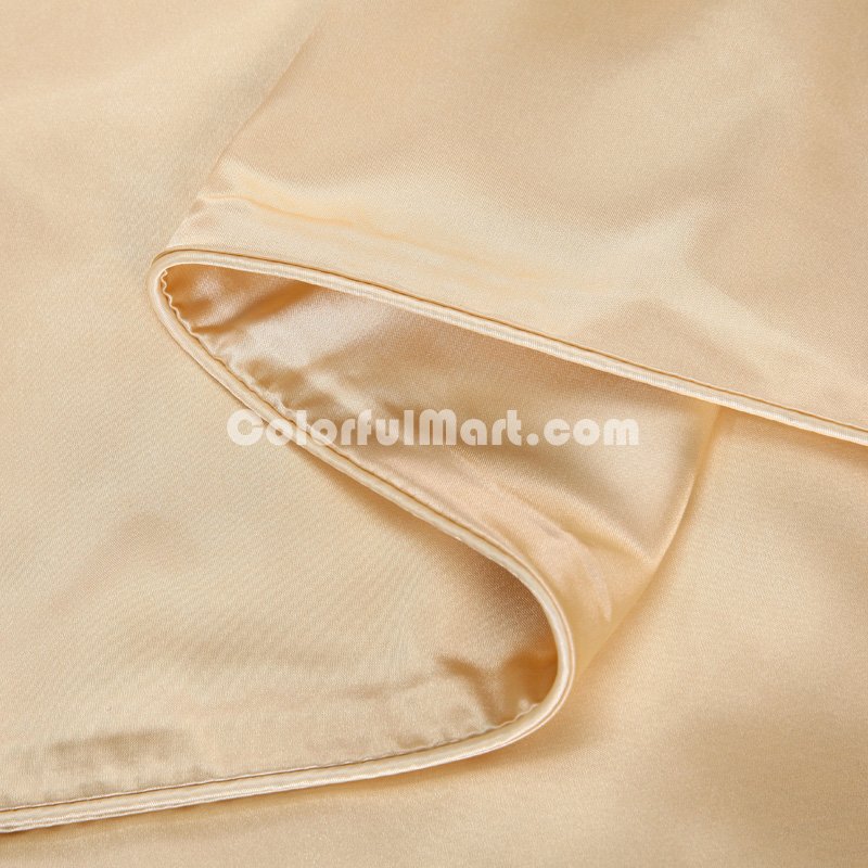 Camel Silk Bedding Set Duvet Cover Silk Pillowcase Silk Sheet Luxury Bedding - Click Image to Close