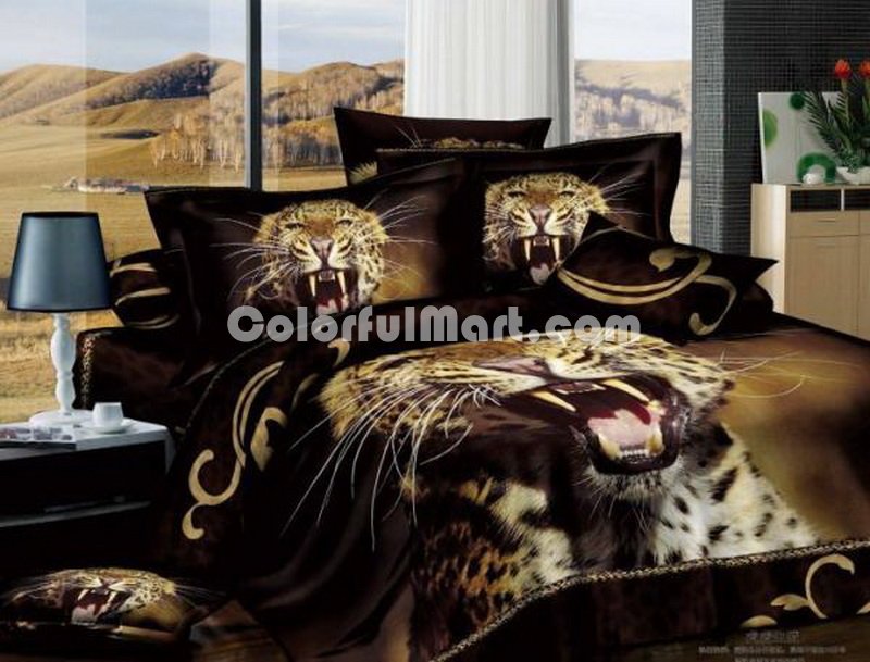 Leopard Style14 Cheetah Print Leopard Print Bedding Set - Click Image to Close
