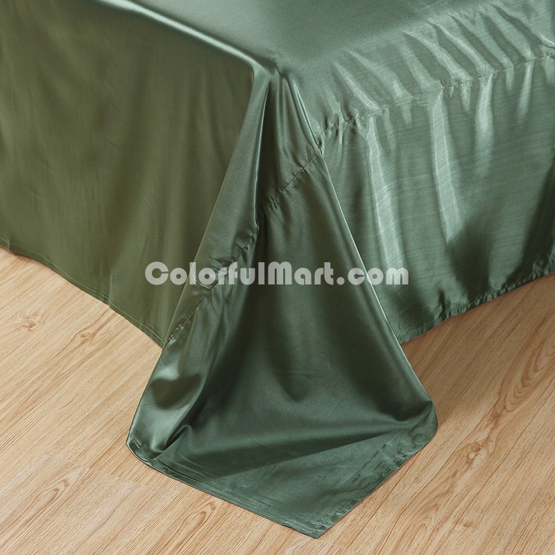 Taste Light Green Bedding Silk Bedding - Click Image to Close