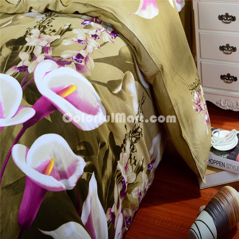 Fragrance Green Bedding Modern Bedding Cotton Bedding Gift Idea - Click Image to Close