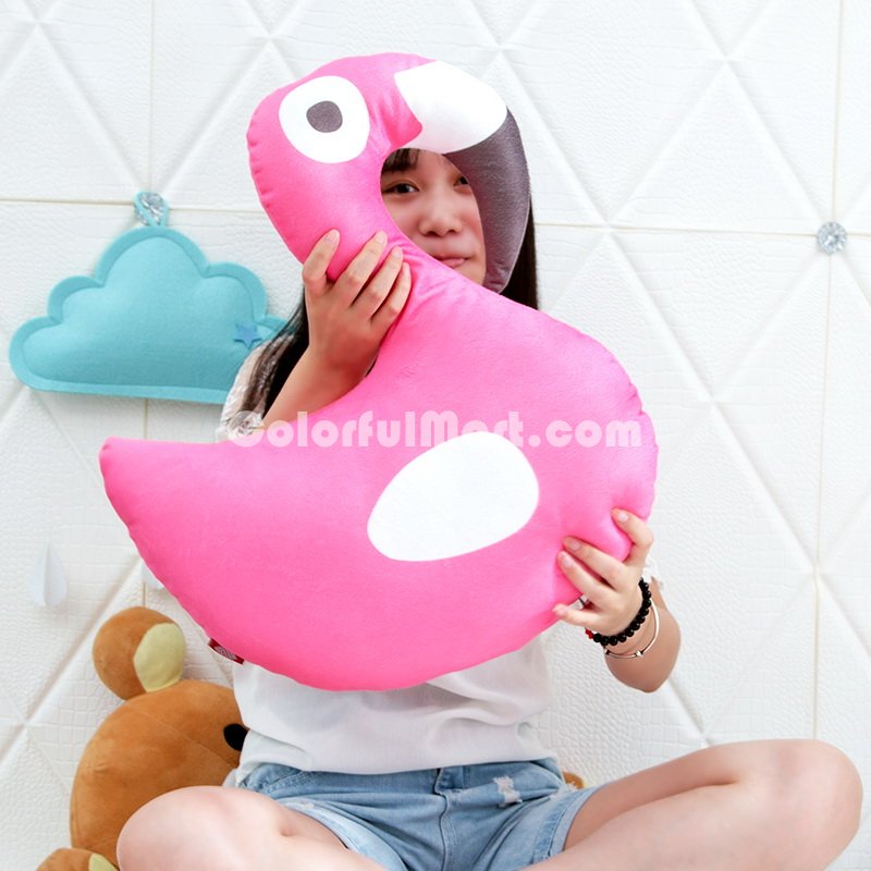 Flamingo Pink Pillow Decorative Pillow Throw Pillow Couch Pillow Accent Pillow Best Pillow Gift Idea - Click Image to Close