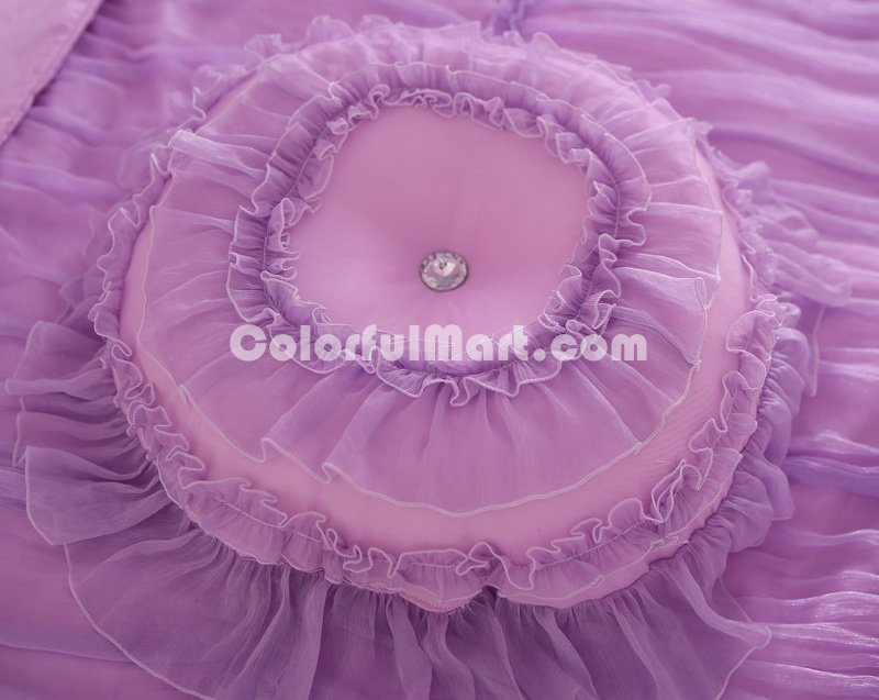 Lavender Manor Purple Princess Bedding Girls Bedding Wedding Bedding - Click Image to Close