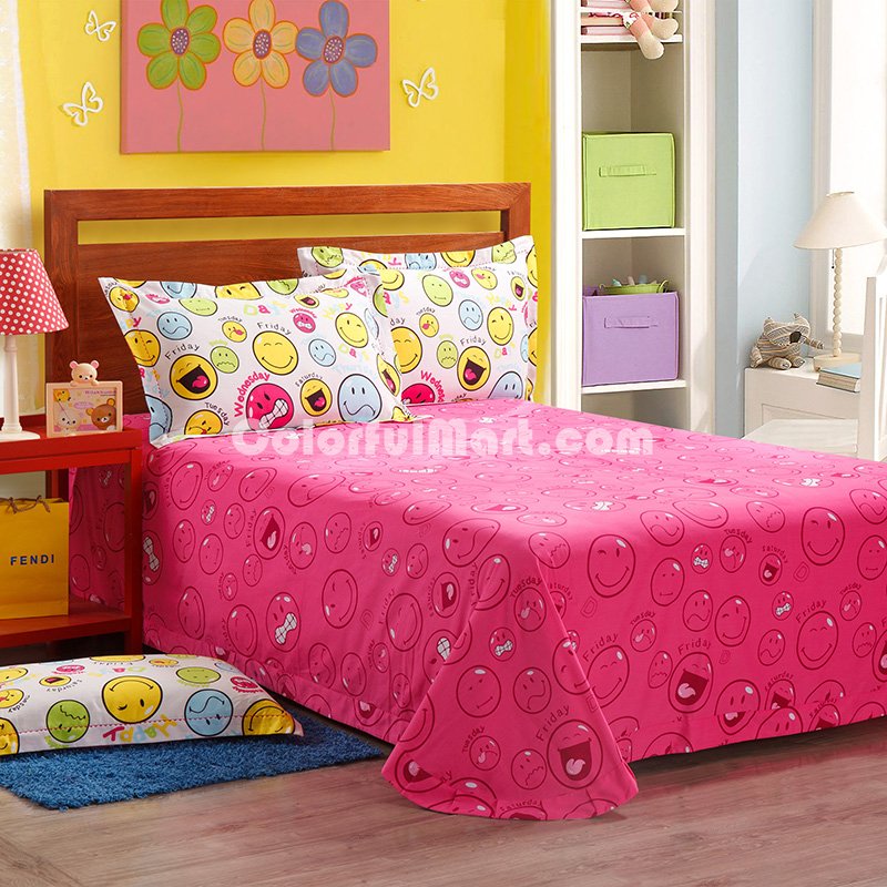 Mood Diary Yellow Teen Bedding College Dorm Bedding Kids Bedding - Click Image to Close