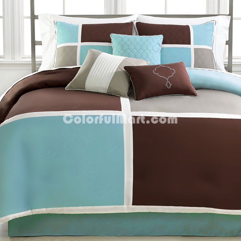 Blue Skies Blue Luxury Bedding Quality Bedding - Click Image to Close