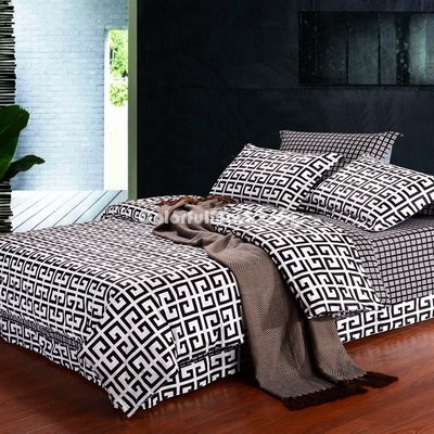 Lauren Totems Black And White Bedding Classic Bedding