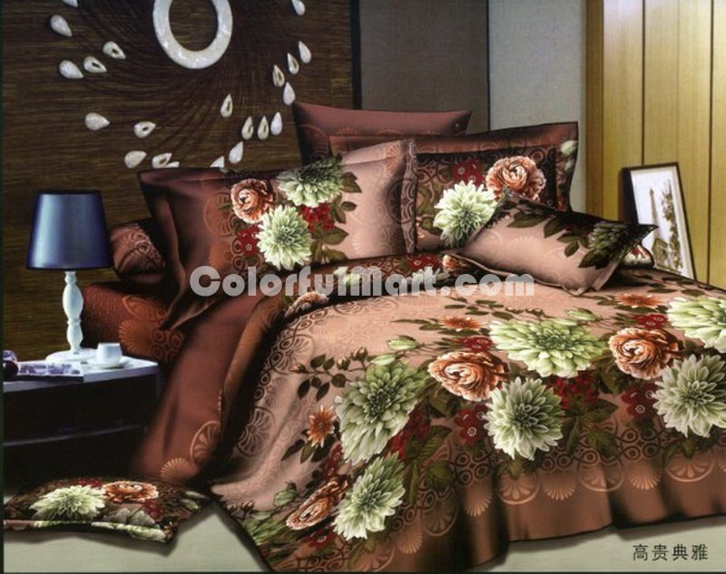 Noble And Elegant Duvet Cover Set 3D Bedding - Click Image to Close