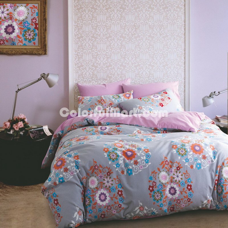 Sura Purple Bedding Scandinavian Design Bedding Teen Bedding Kids Bedding - Click Image to Close