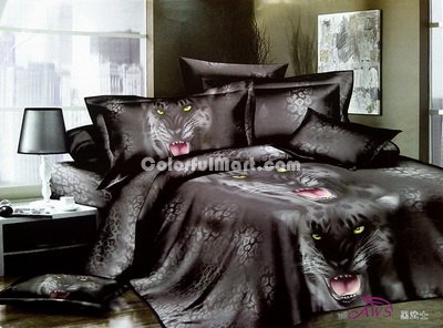 Panther Duvet Cover Set 3D Bedding