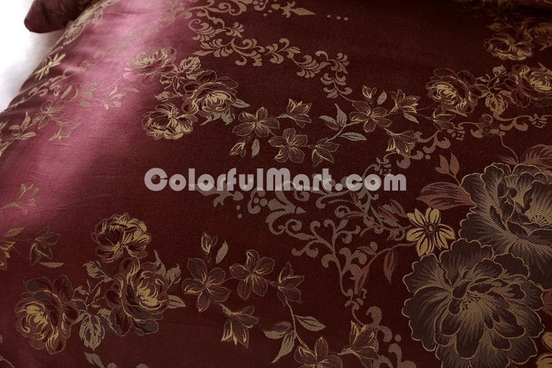 Glorious Future Garnet Luxury Bedding Wedding Bedding - Click Image to Close