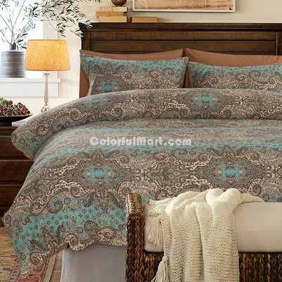 Like A Dream Coffee Egyptian Cotton Bedding Luxury Bedding Duvet Cover Set