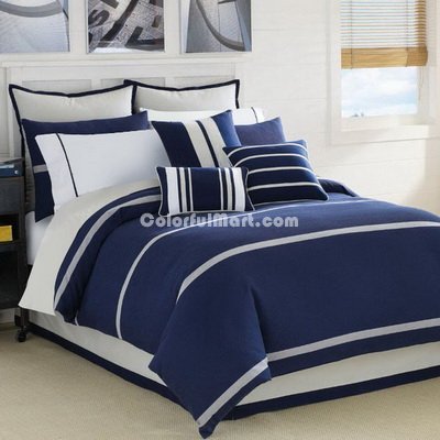 Prince Of Tennis Navy Blue Duvet Cover Set Luxury Bedding