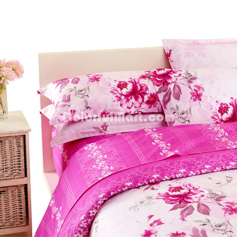 Fragrant Flowers Modern Bedding Sets - Click Image to Close