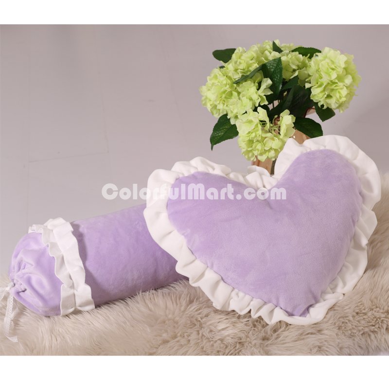 Sunshine Purple And White Princess Bedding Girls Bedding Women Bedding - Click Image to Close