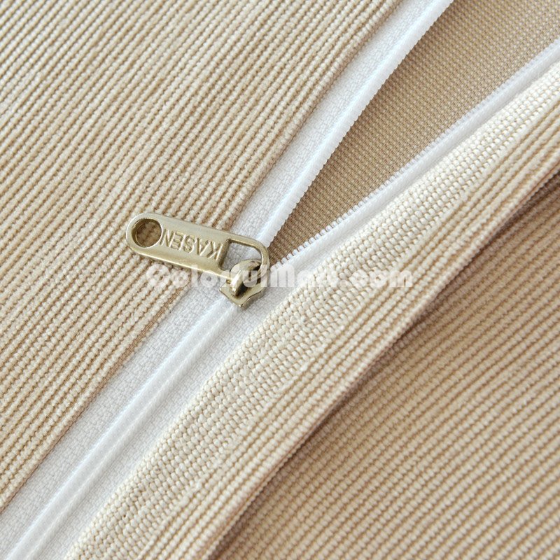 Light Grey Duvet Cover Set Corduroy Bedding - Click Image to Close
