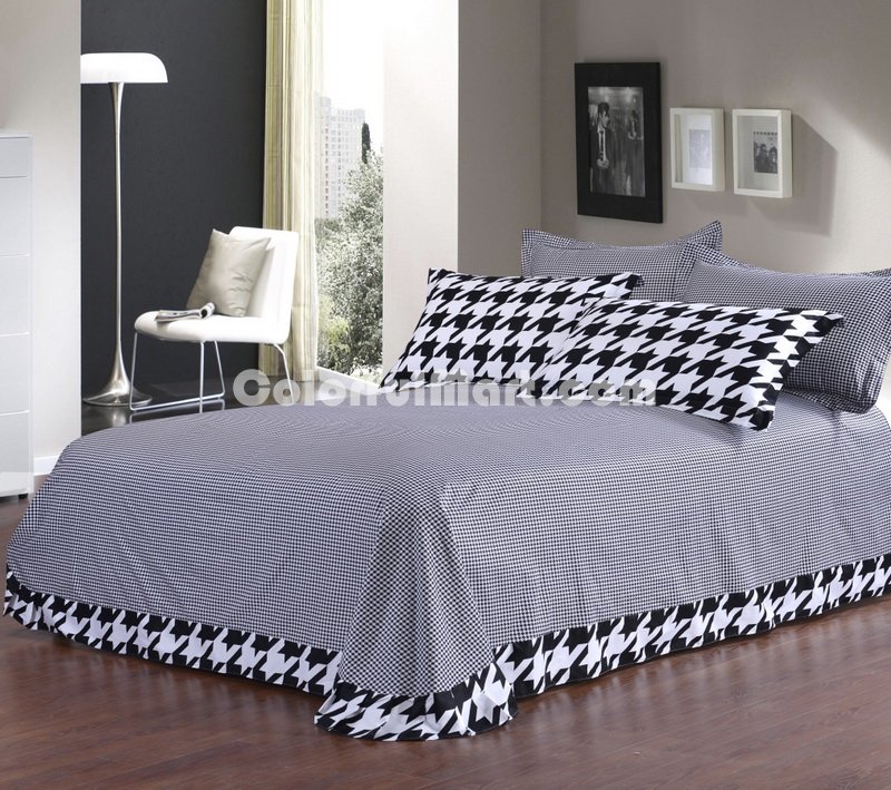 York Swallow Gird Black And White Bedding Classic Bedding - Click Image to Close